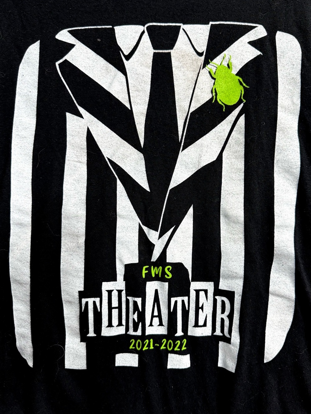 Beetle Juice Theater Production T-Shirt Size S